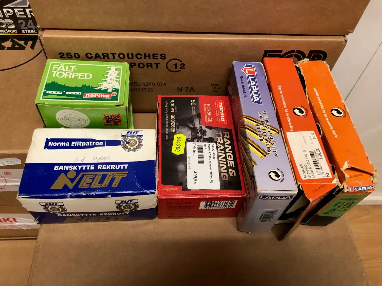 Billede 1 - 6,5x55 FMJ Ammunition