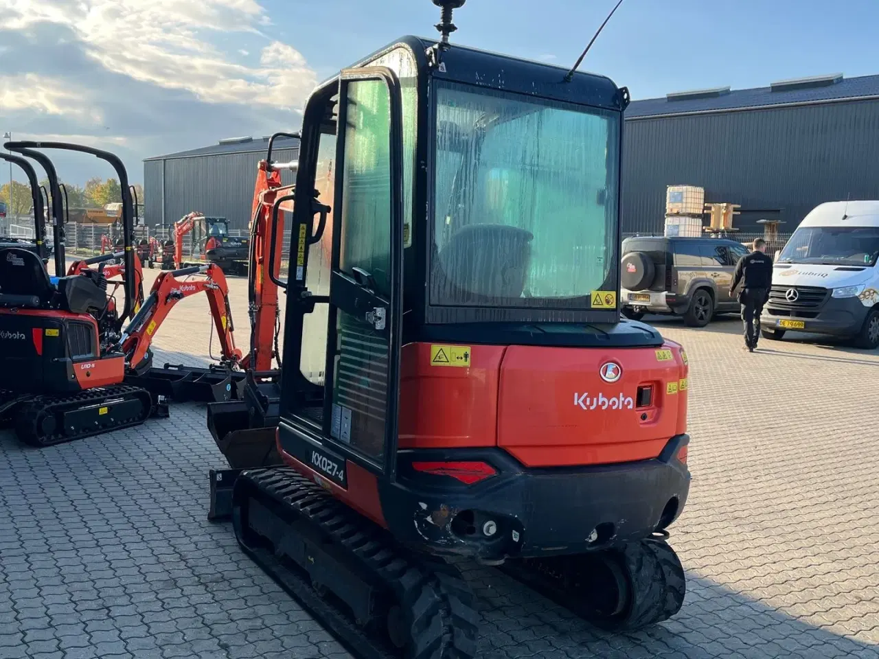 Billede 11 - Kubota kx027-4 rotortilt svensker skovl og 2 graveskovle