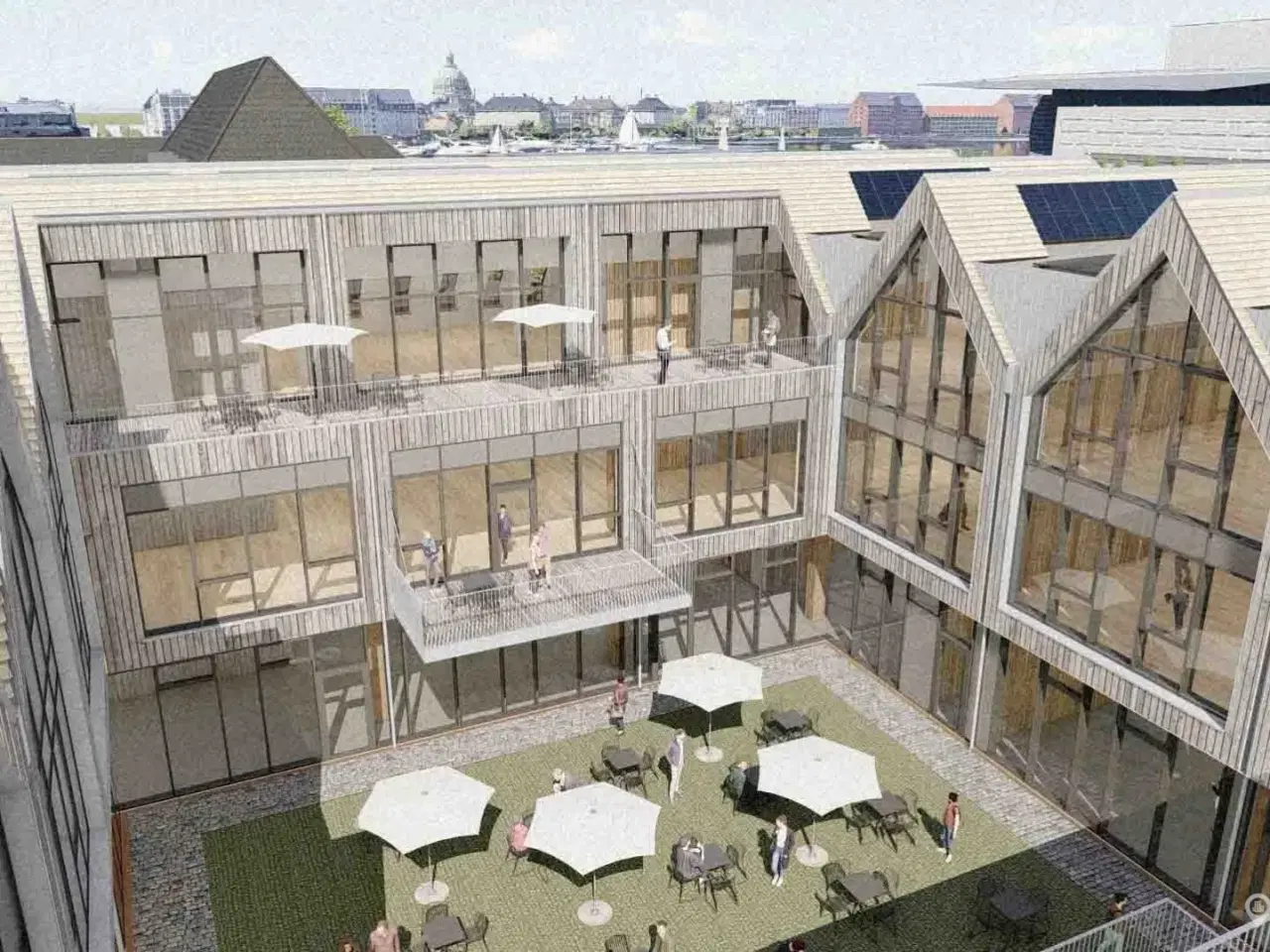 Billede 14 - Proviantgården. Kuglegården