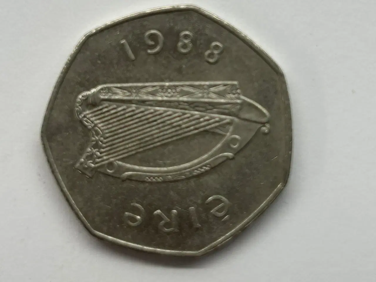 Billede 2 - 50 Pence Dublin 1988 - Ireland