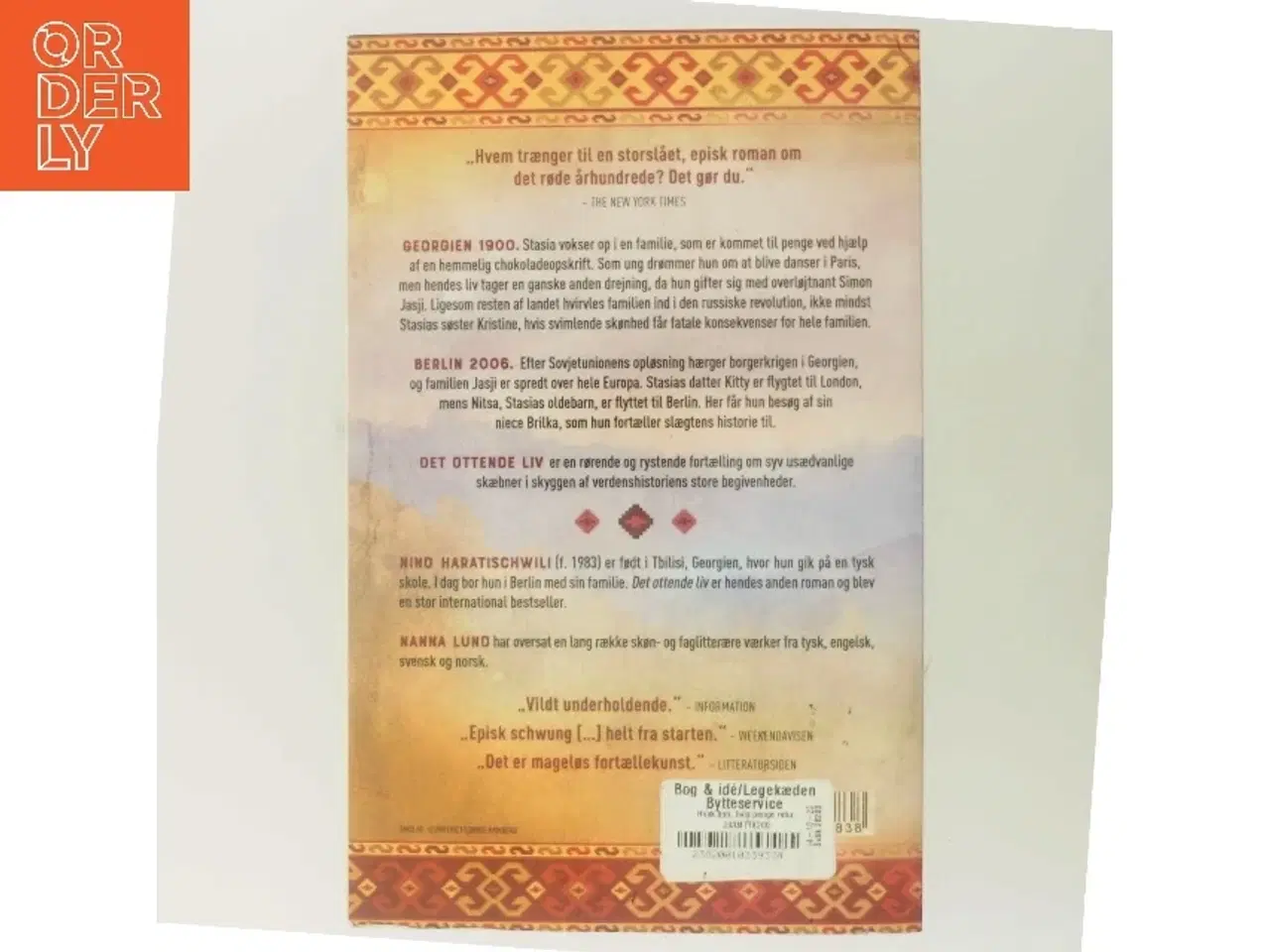 Billede 3 - Det ottende liv (Til Brilka) af Nino Haratischwili (Bog)