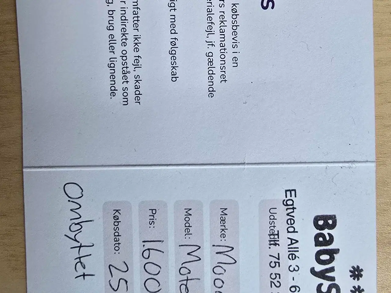 Billede 3 - Moonboon Connect med stativ, fast bund