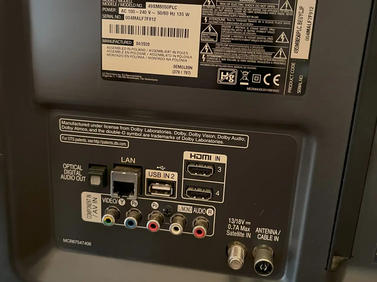 Billede 4 - 49" LG TV.