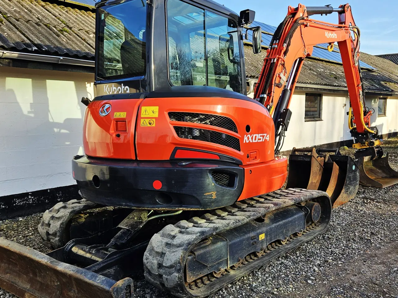 Billede 7 - Kubota KX57 / 800 timer / rotortilt + meget udstyr