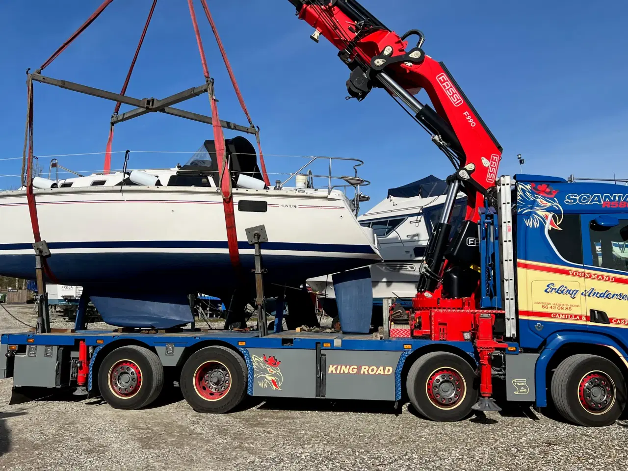 Billede 15 - HUNTER 28 - Tall Rig fra 1993