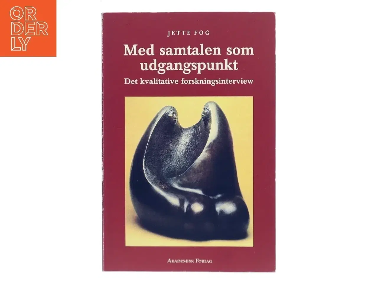 Billede 1 - Med samtalen som udgangspunkt af Jette Fog (Bog)