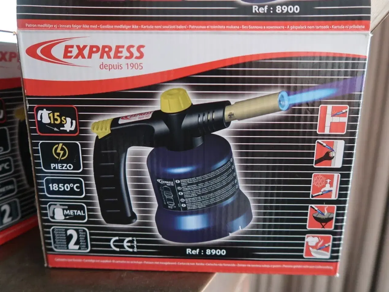 Billede 2 - 6 stk. Express blæselampe 8900