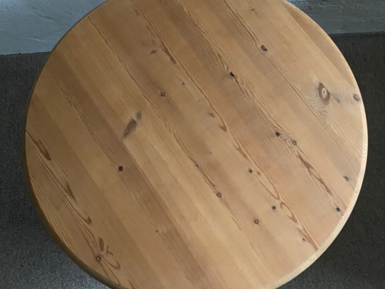 Billede 5 - Rundt Sofabord i massivt træ