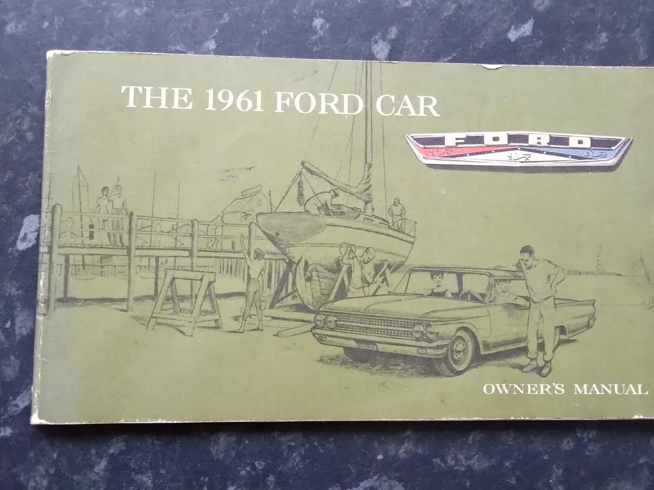 Billede 1 - Ford engelsk instruktionsbog sælges