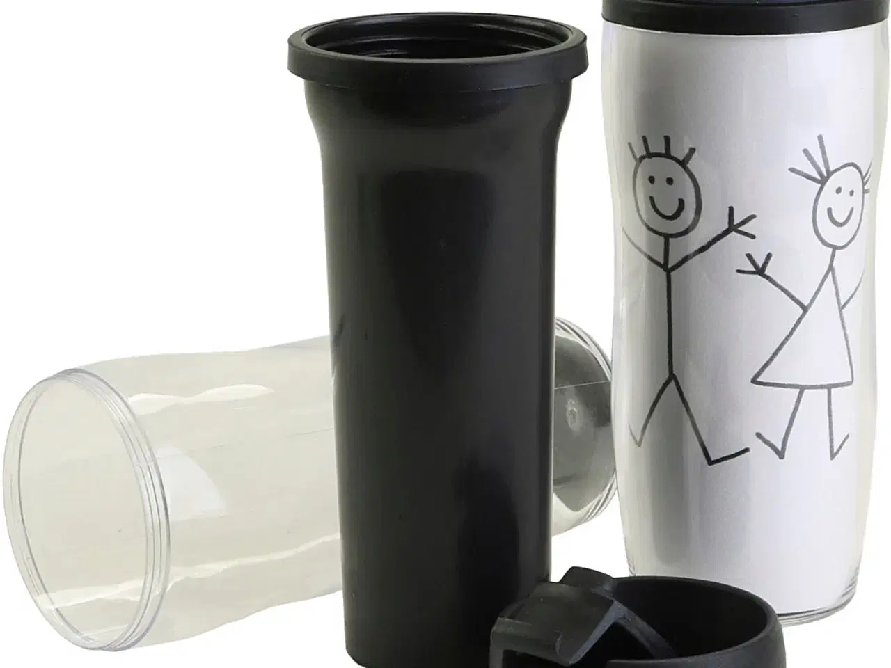 Billede 1 - Personlige termokrus med låg - 12 stk. pakke