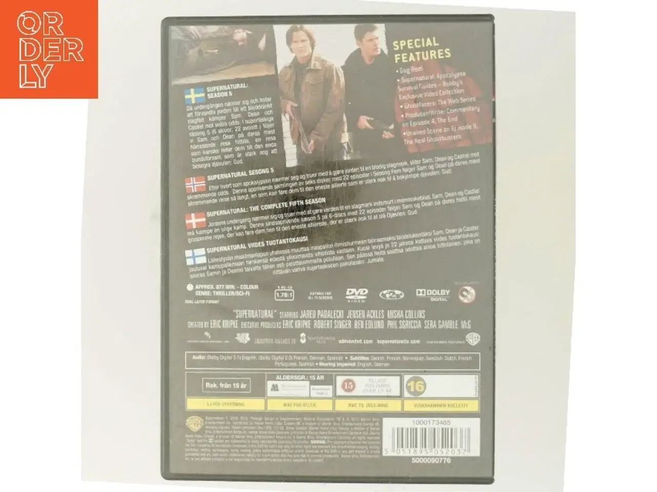 Billede 3 - Supernatural: The Complete Fifth Season med Jared Padalecki (DVD)