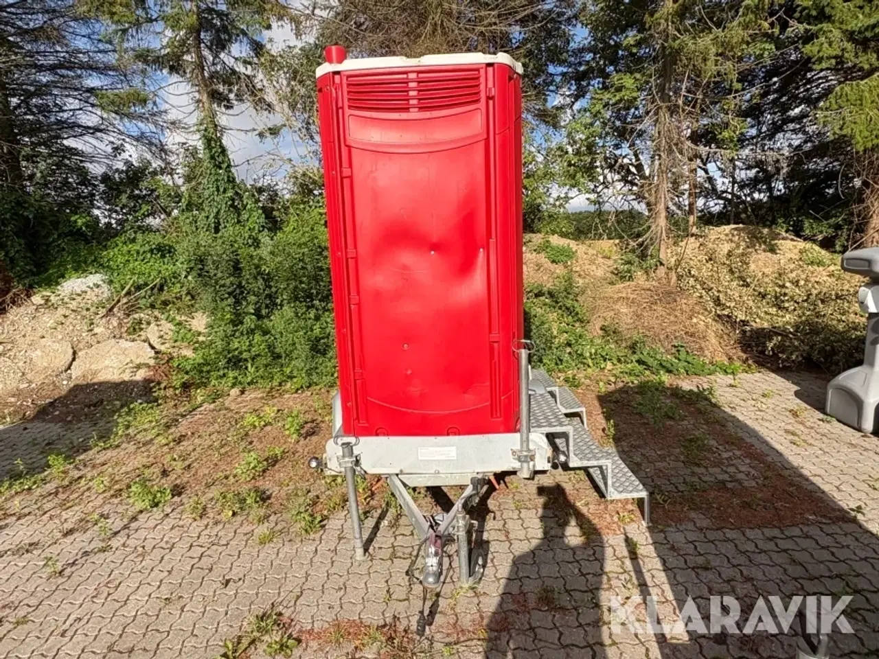 Billede 2 - Dobbelt toilet trailer Stema F 7515