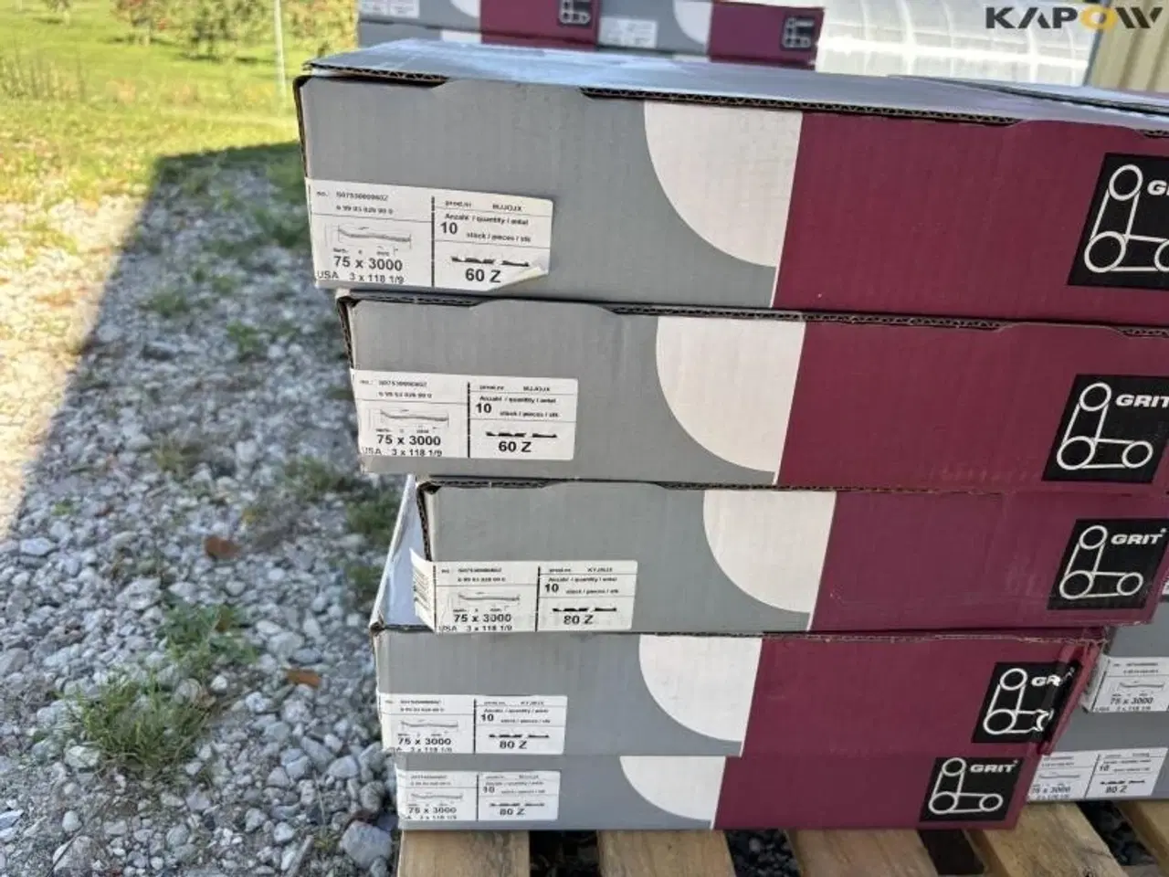 Billede 7 - - - - Slibebånd 10 pk. a 10 stk.