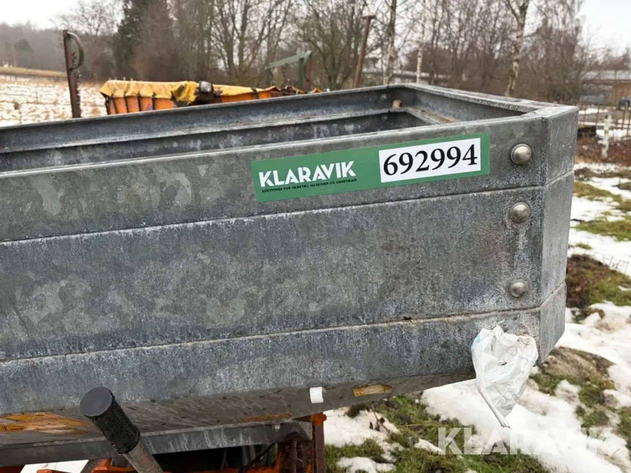 Billede 8 - Sand/saltspreder Gamberini Pro 1200