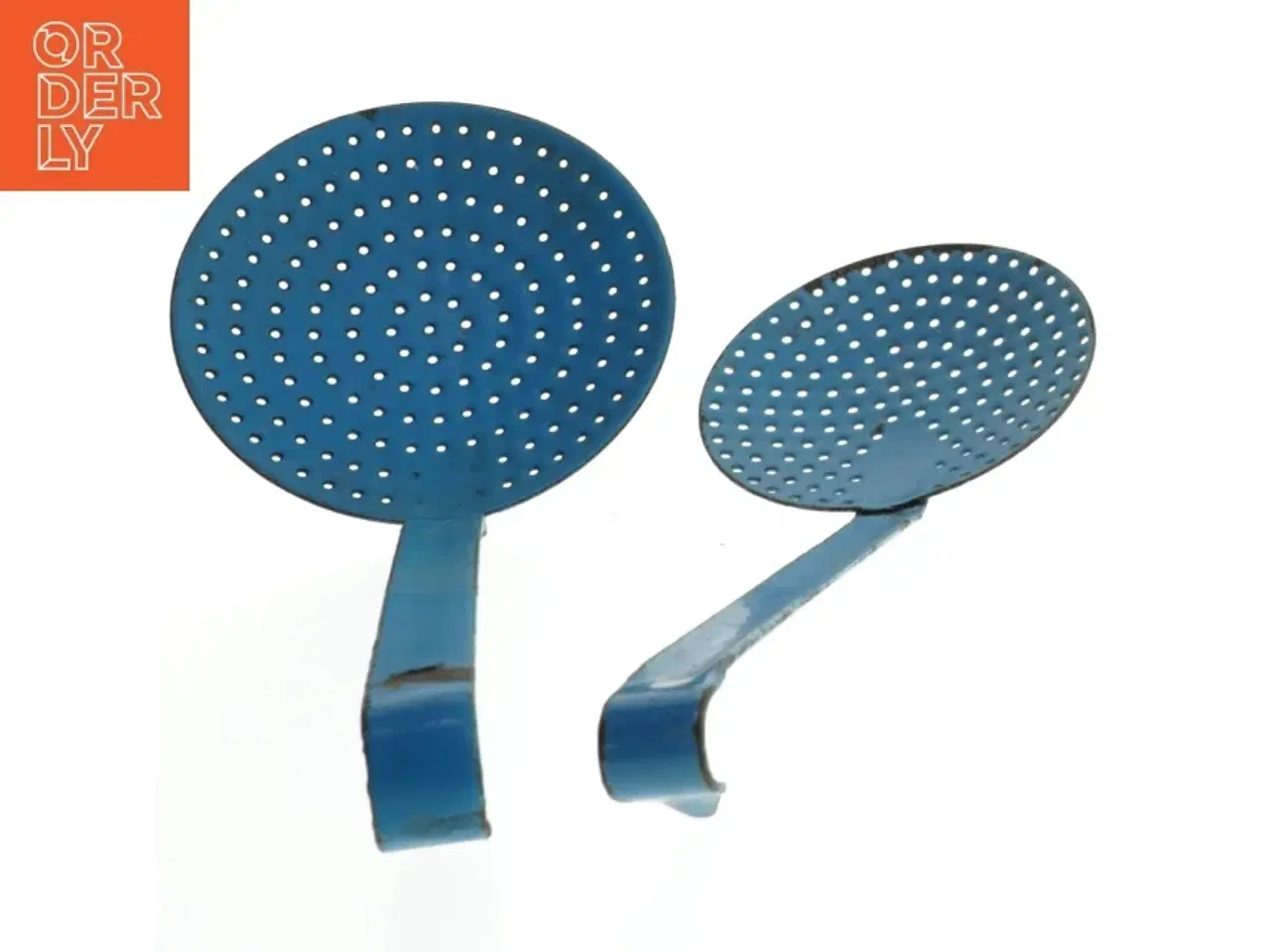 Billede 2 - 2 blå hulskeer Madame Blå(str. 38 cm. og. 36 cm)