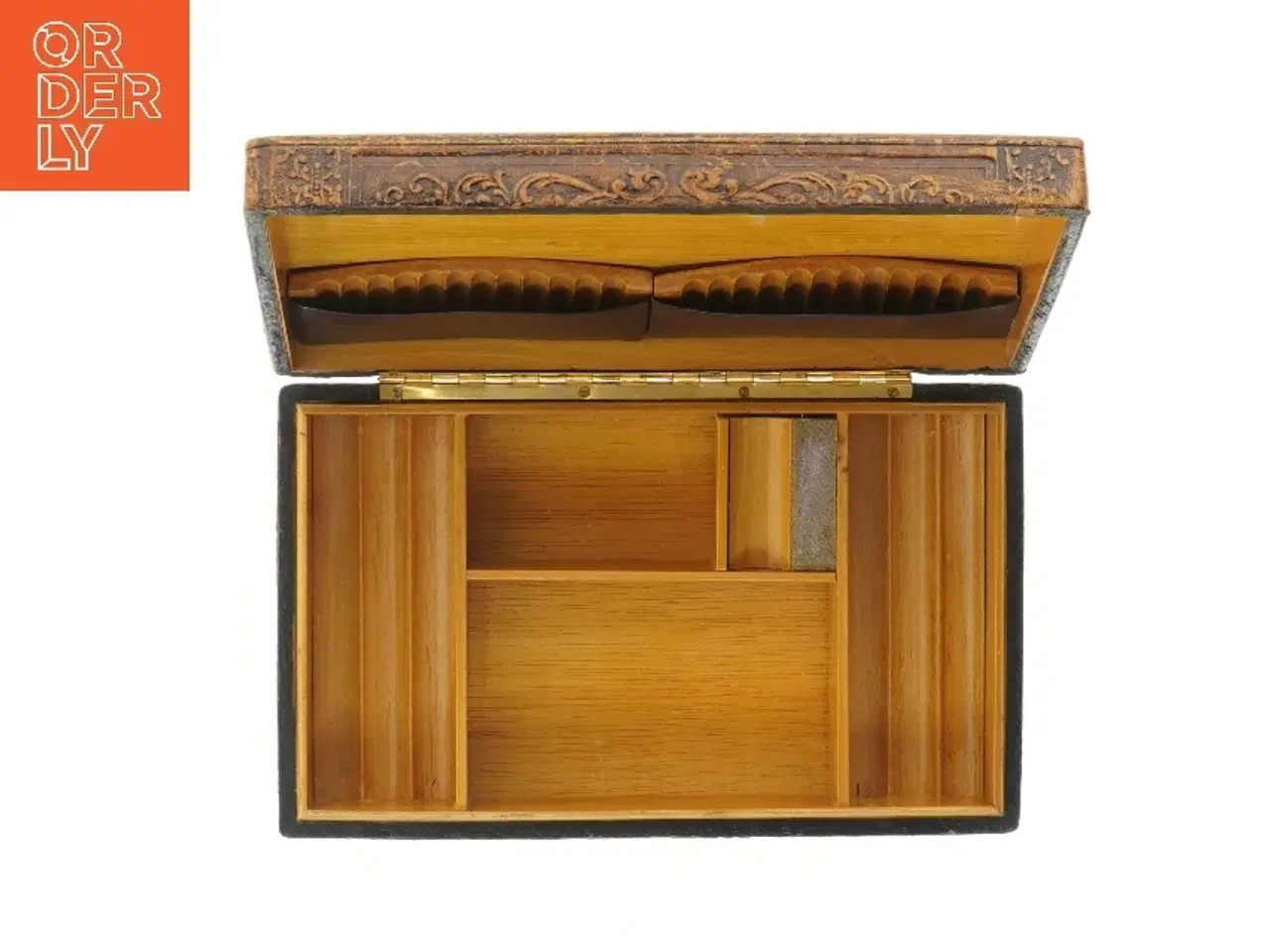 Billede 4 - Vintage Cigar æske (str. 28x17 cm)