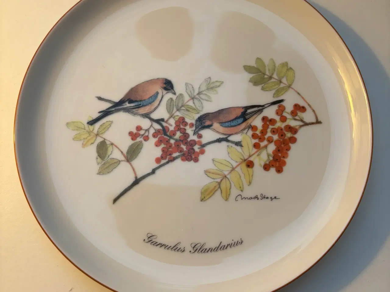 Billede 1 - Års tallerken Mads Stage 