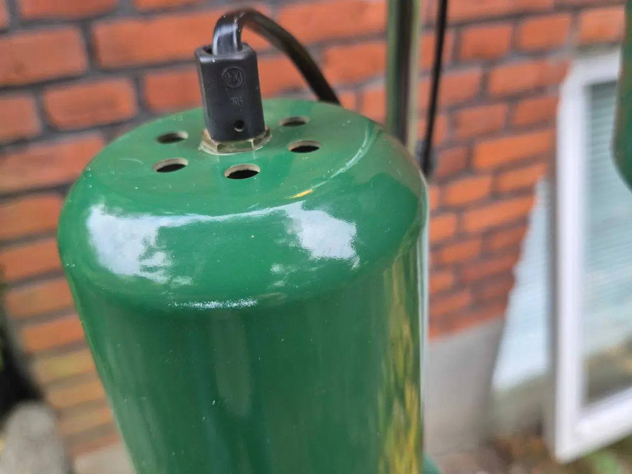 Billede 5 - Flot grøn gulvlampe fra retrotiden
