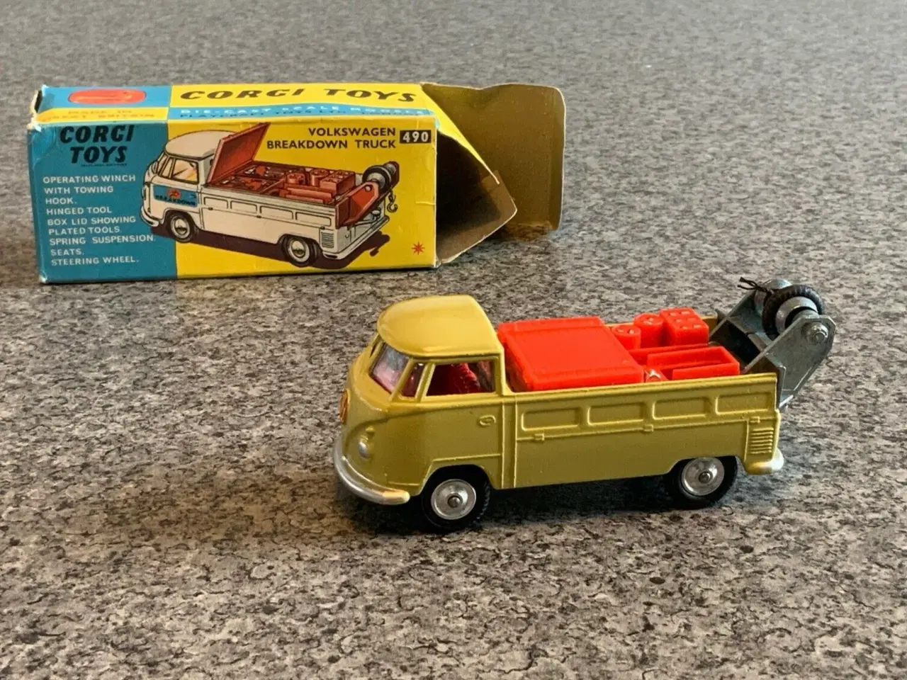 Billede 1 - Corgi Toys No. 490 Volkswagen Breakdown Truck