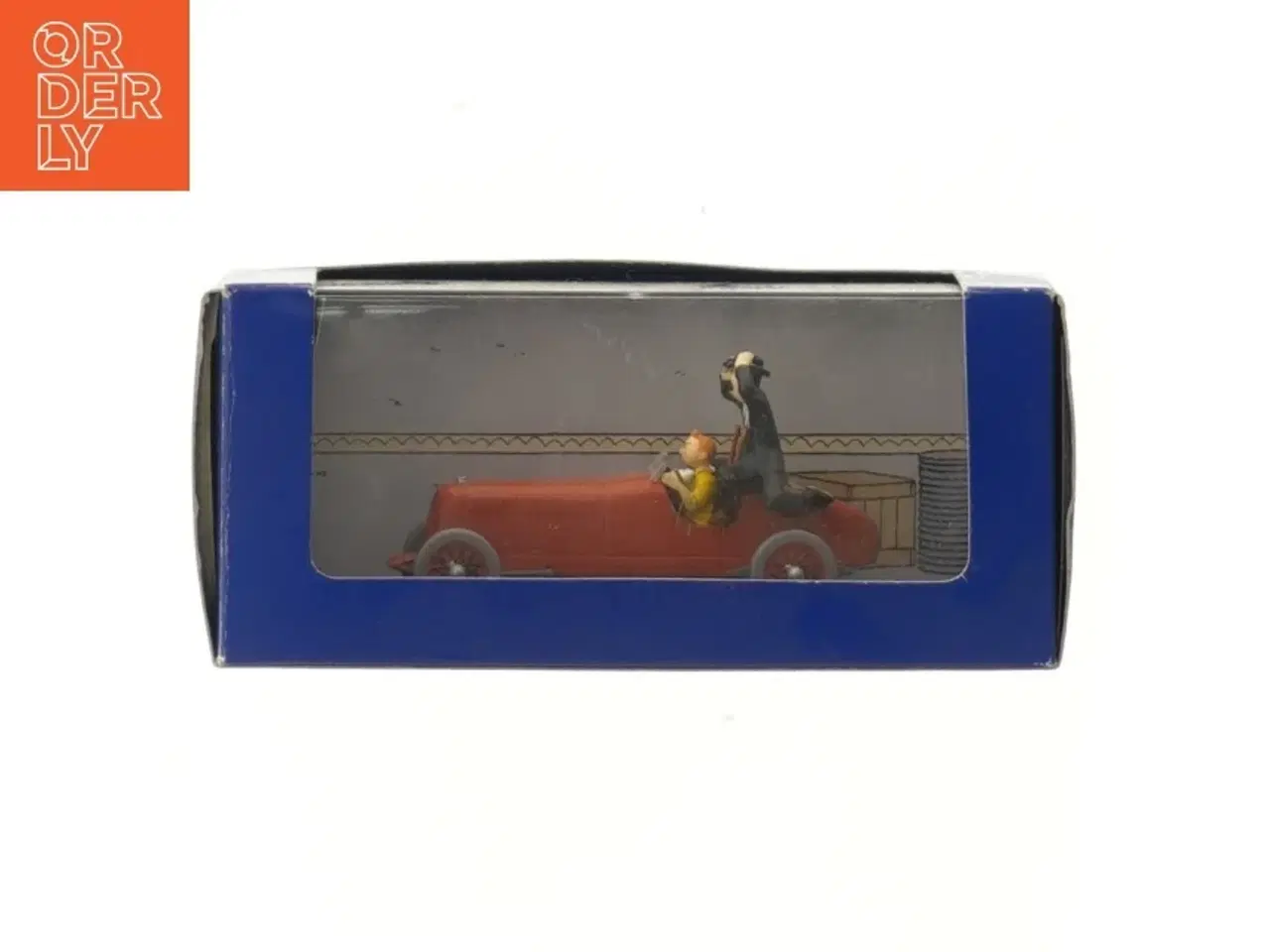 Billede 1 - Tintin bil model (str. 15,5x7 cm)