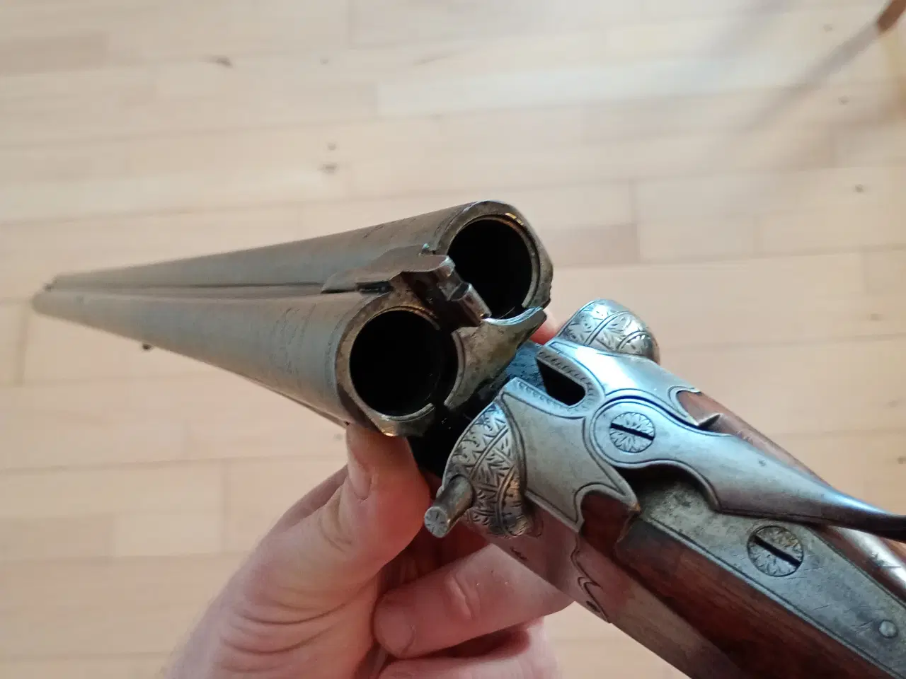 Billede 5 - Haglgevær. SxS. 12/65. Belgisk. Let og lækker. 