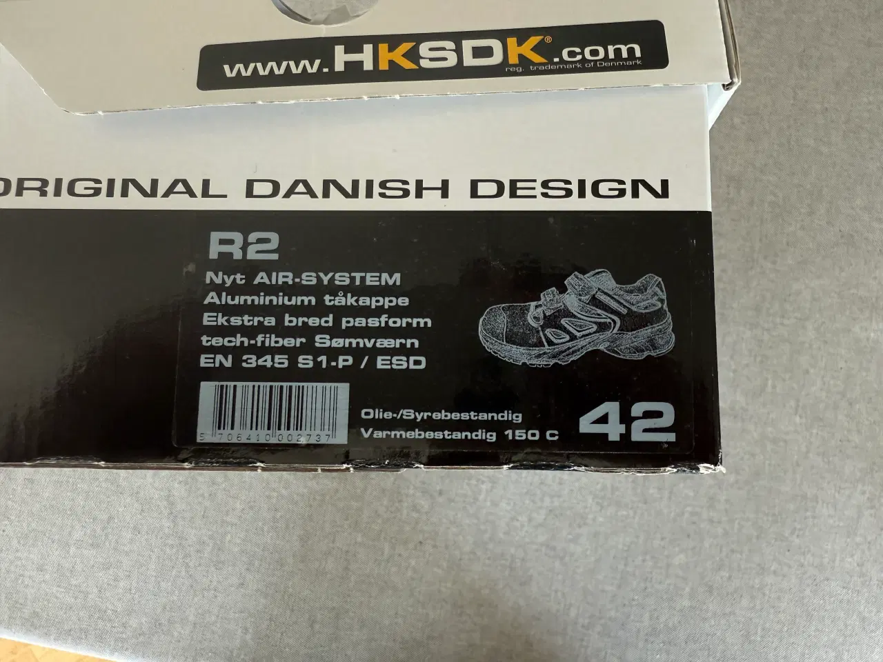 Billede 4 - HKS sikkerhedssko R2 str. 42