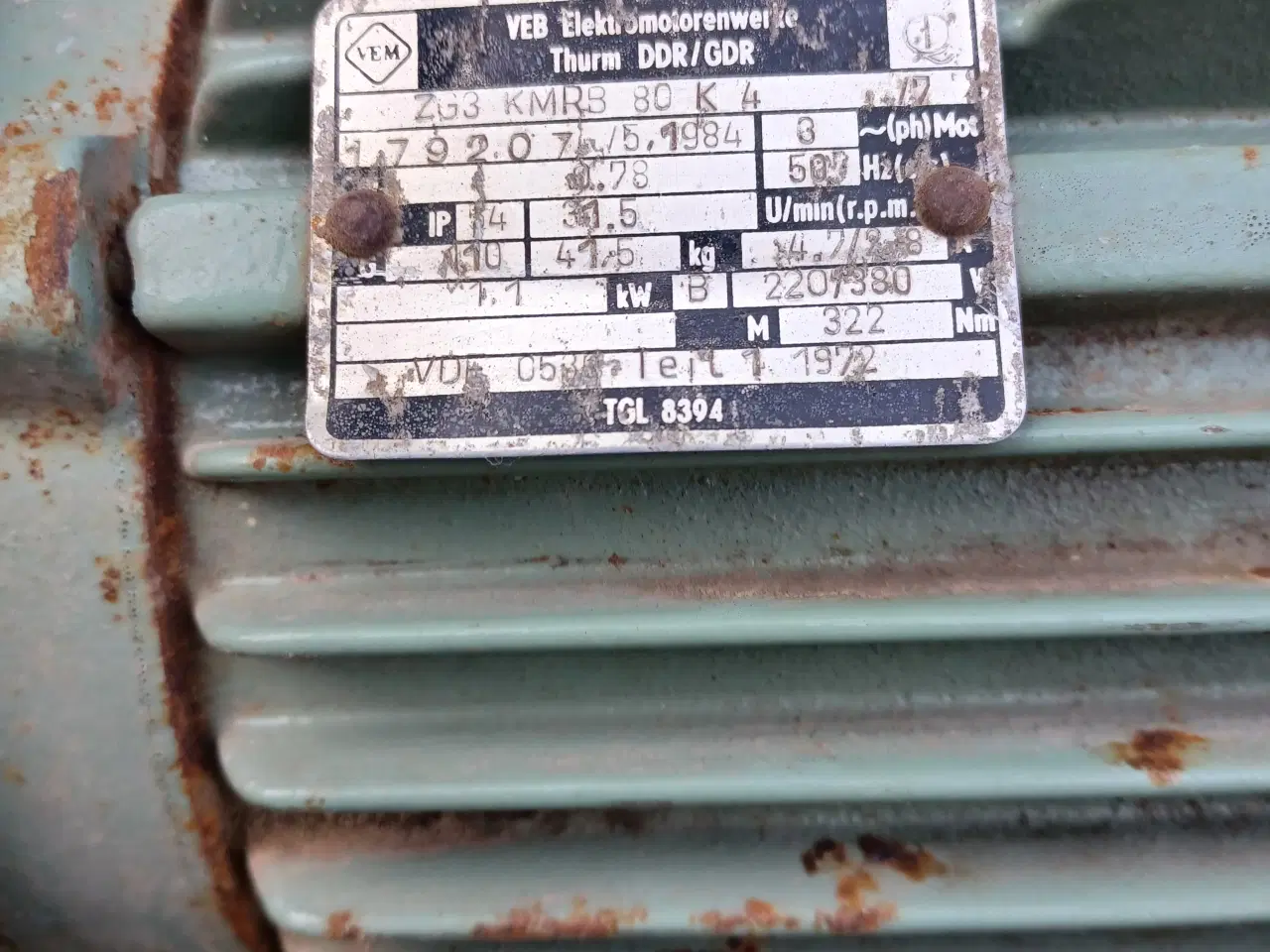 Billede 1 - Gearmotor