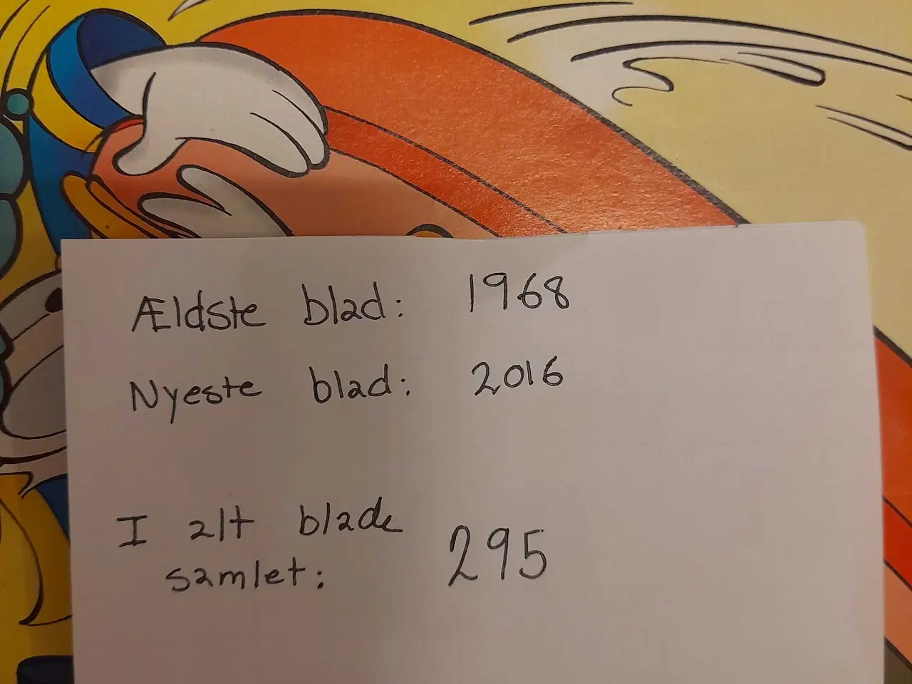 Billede 3 - 295 stks. Anders And Blade