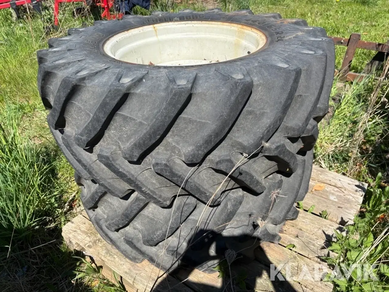 Billede 4 - Traktor fordæk Trelleborg Tm800