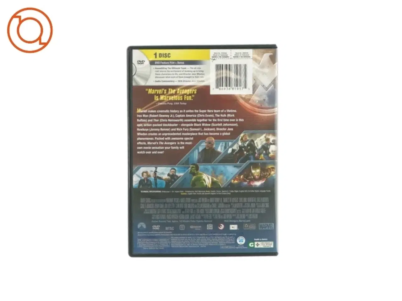 Billede 2 - The avengers (DVD)