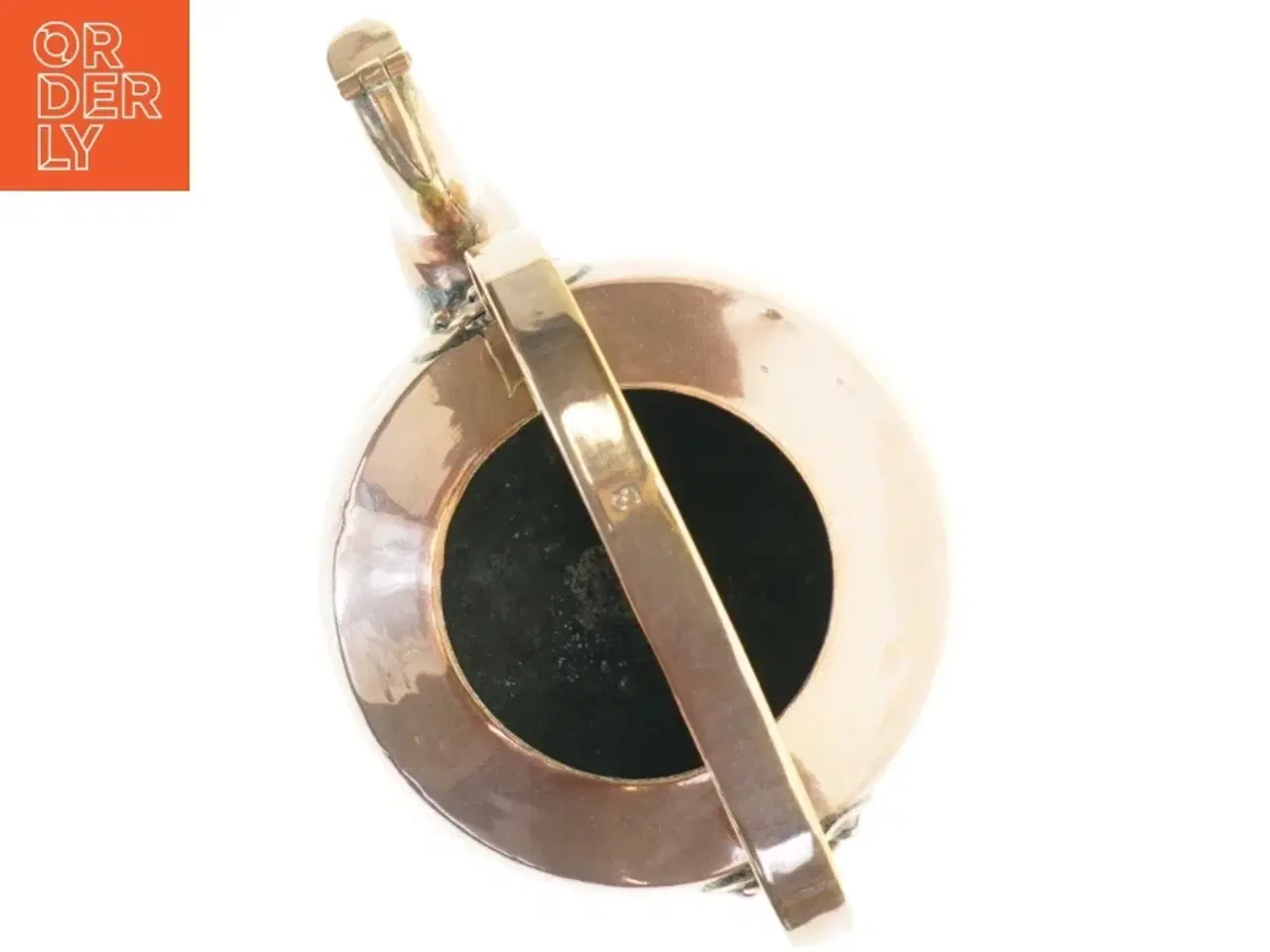 Billede 3 - Antik kobberkedel (str. 22 x 15 x 12 cm)