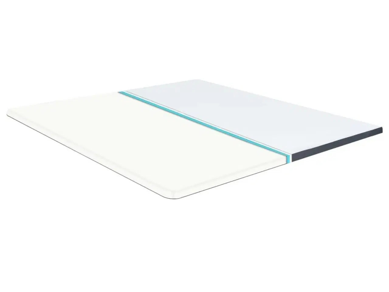 Billede 3 - Topmadras til seng med Madras 200x180x5 cm medium blød