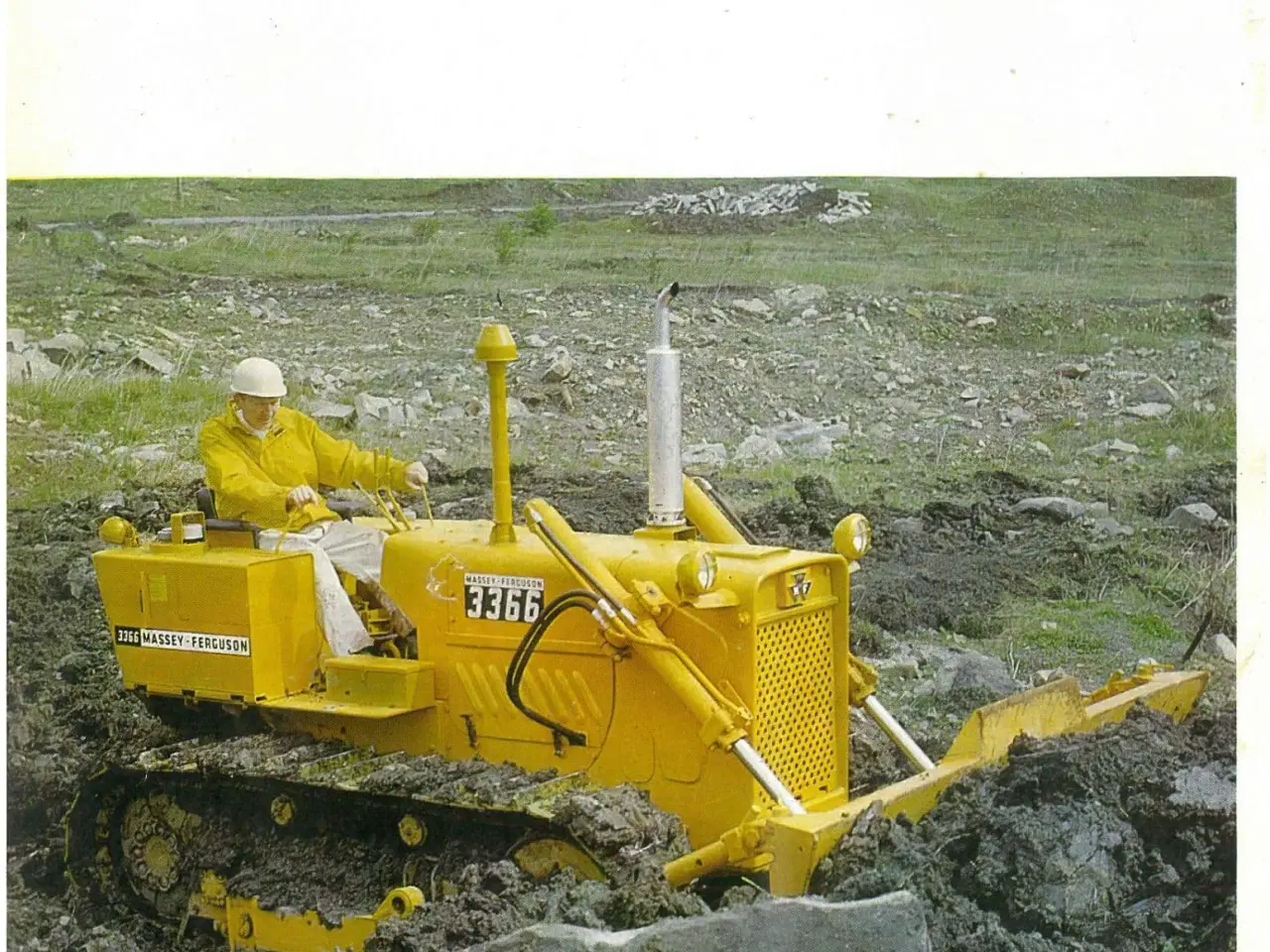 Billede 2 - MF Massey Ferguson 3366 traskevator-dozer-drott