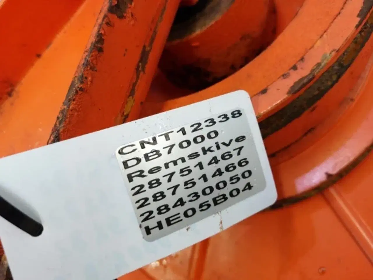 Billede 13 - Dronningborg D7000 Remskive 28751467