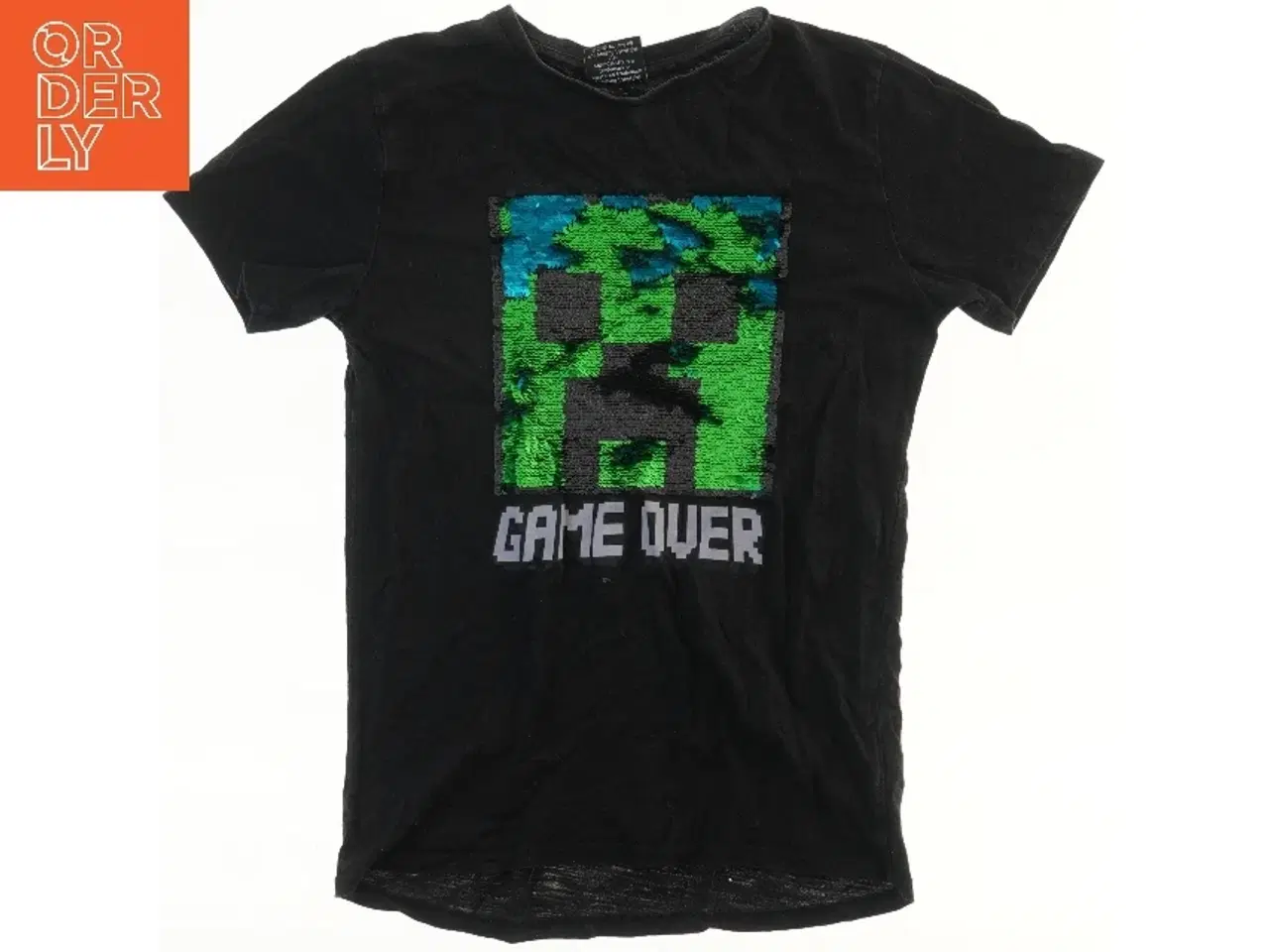 Billede 1 - T-shirt med 'Game Over' motiv fra Jinx (str. 140)