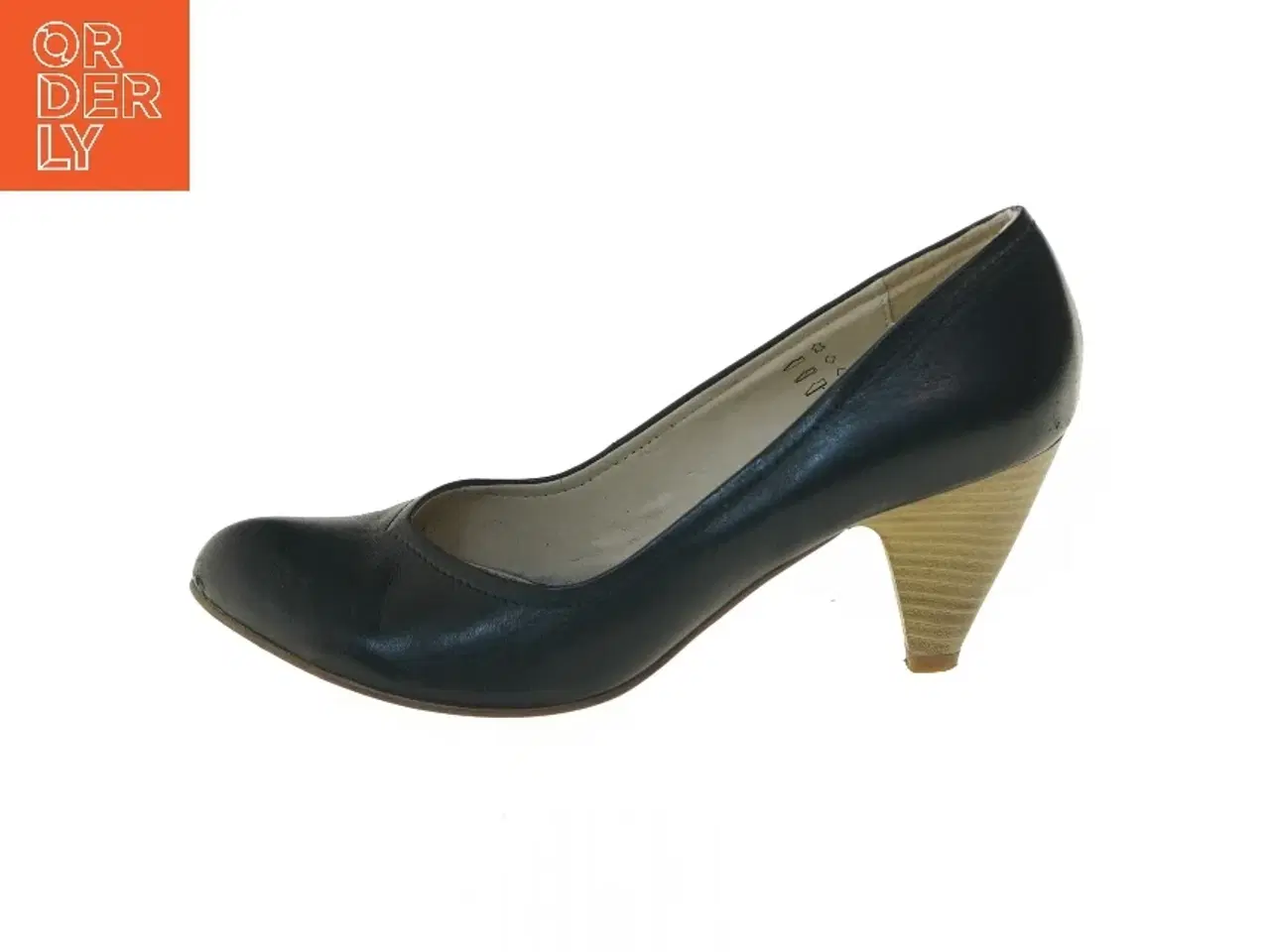 Billede 1 - Sorte depeche pumps fra depeche (str. 38 )