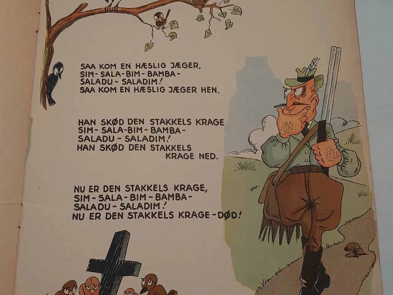 Billede 2 - "AHH vi leger saa godt" ill.Leo Fredsbjerg.Ca.1950