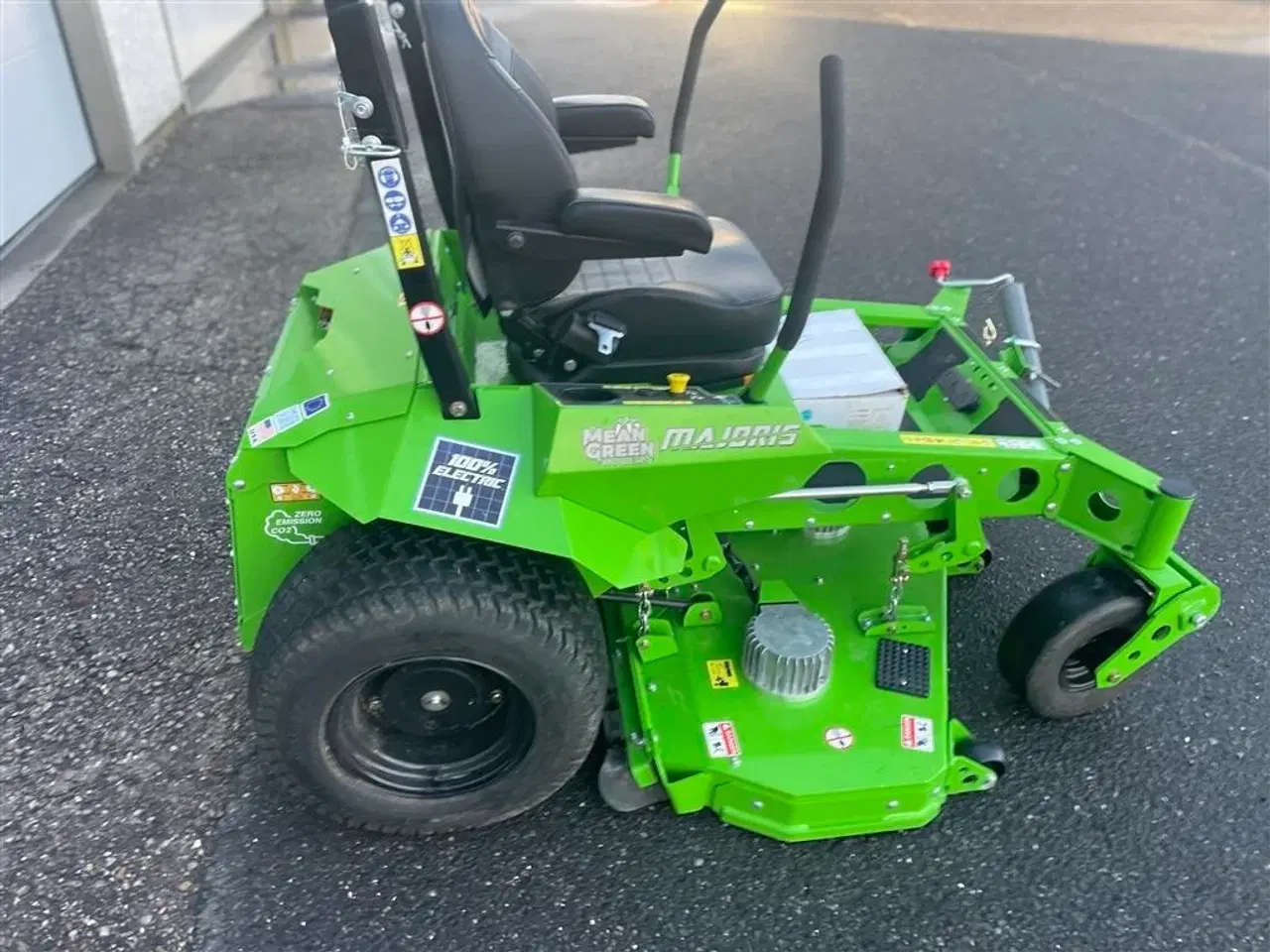 Billede 4 - Mean Green Majoris RIV 152 Elektisk zeroturn