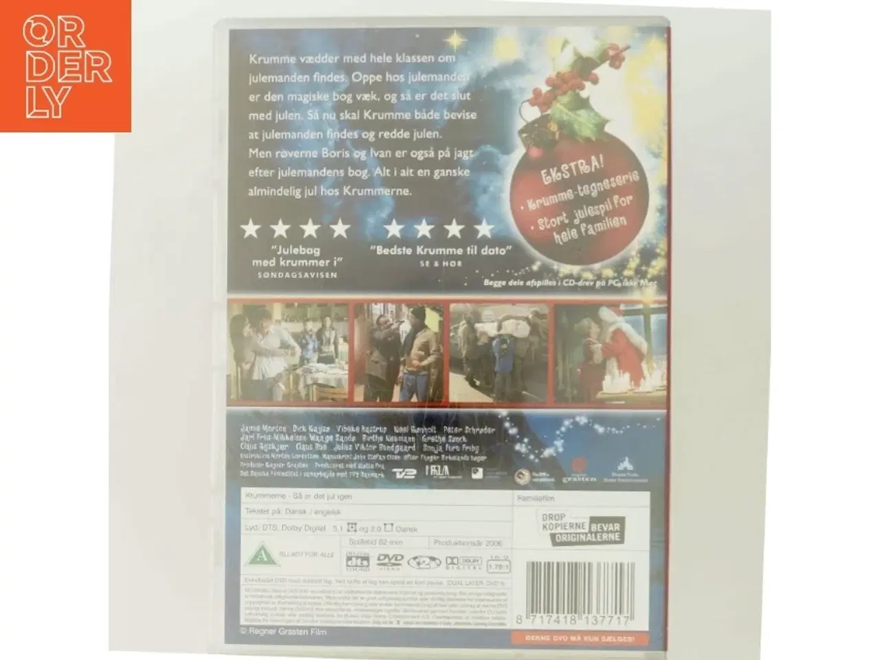 Billede 3 - Krummerne, Så er det Jul Igen med Jamie Morton (DVD)