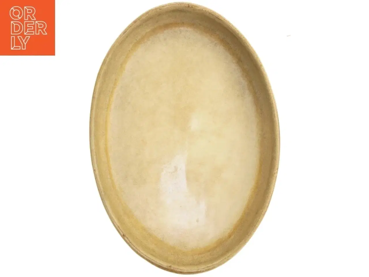 Billede 6 - Oval ovnfast fad med fletkurv som indsats (str. 35 cm)