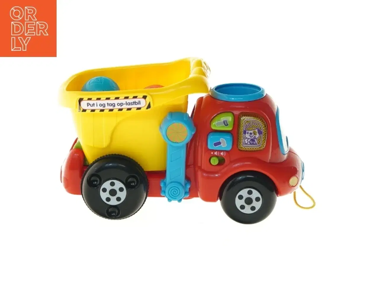 Billede 1 - Legetøjslastbil med kugler fra Vtech (str. 11,5x21 cm)