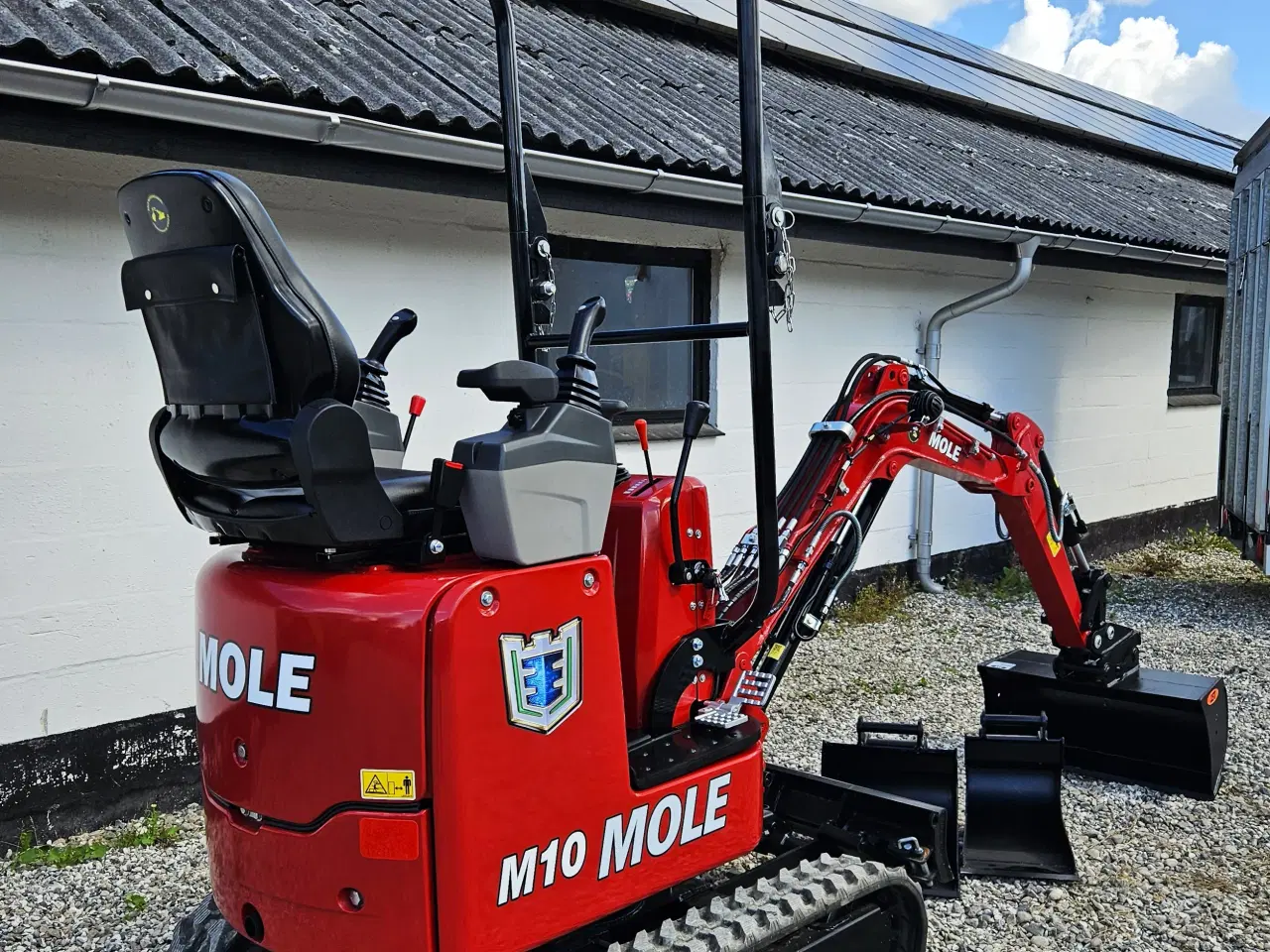 Billede 6 - Mole M10 / Yanmar motor / fabriksny med skovle