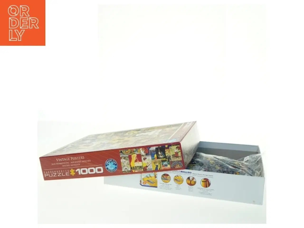 Billede 5 - puslespil, 1000, med vintage reklame plakater (str. 48x68 cm)