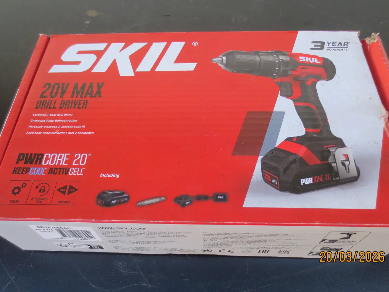 Billede 1 - 1 stk Ny Skil Batteri boremaskine