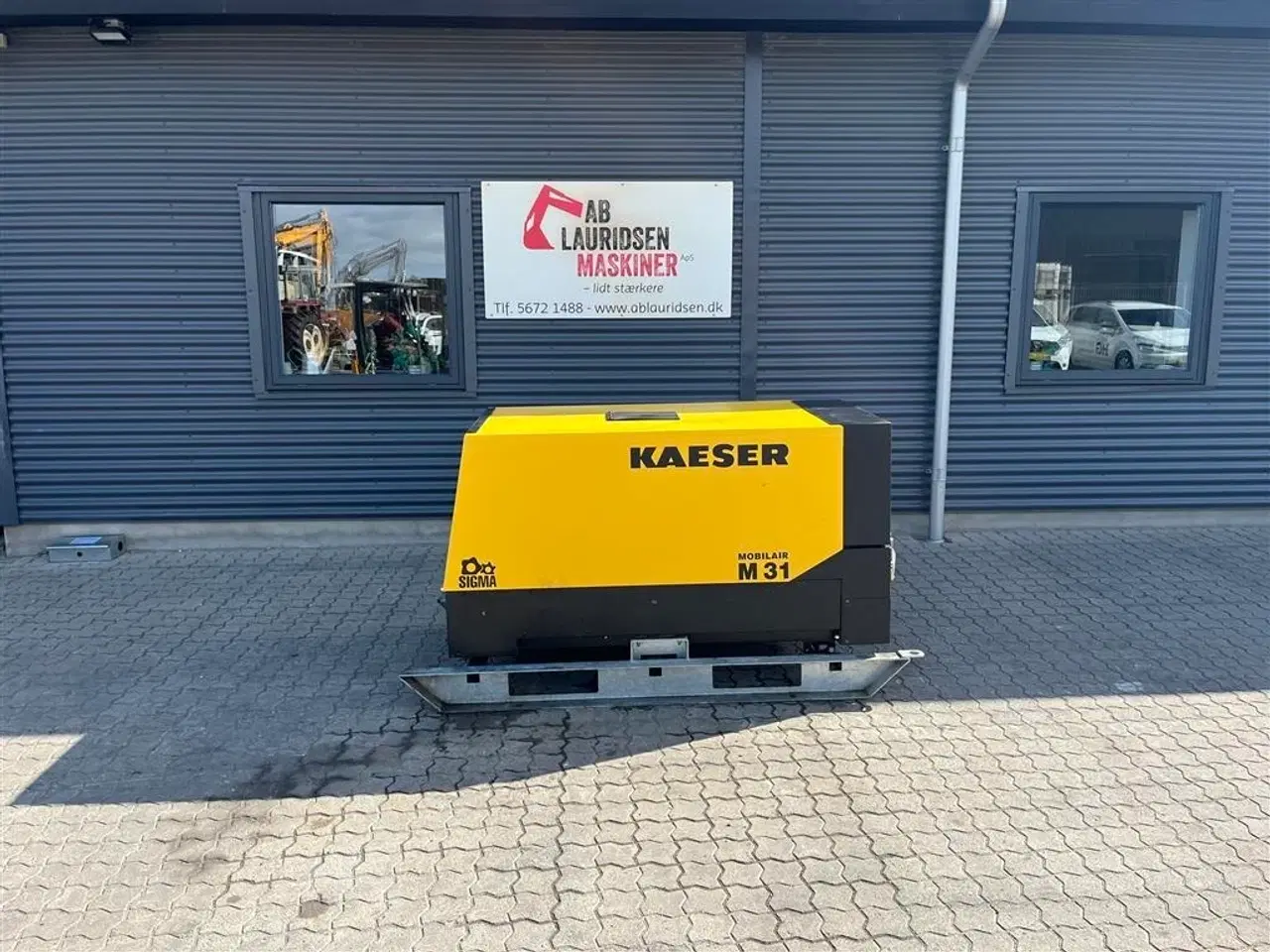 Billede 1 - Kaeser M 31 3M3 kompressor på ski