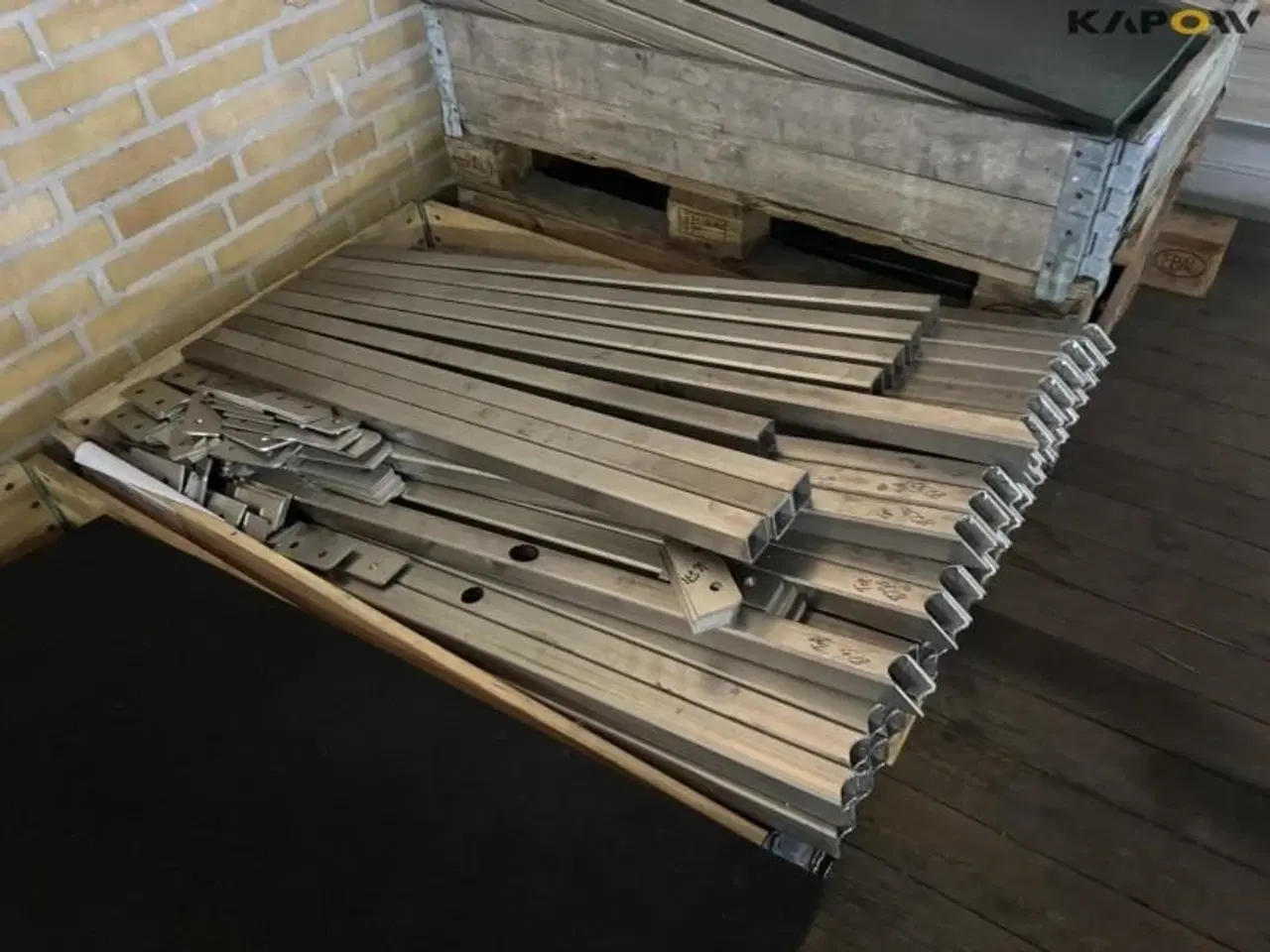 Billede 2 - - - - Rustfri firkantrør