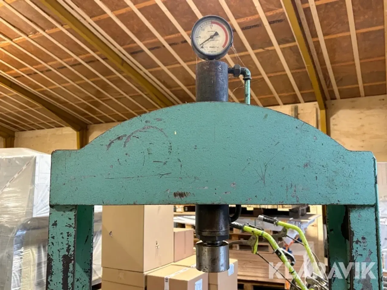 Billede 2 - Hydraulik presser manuelt betjent