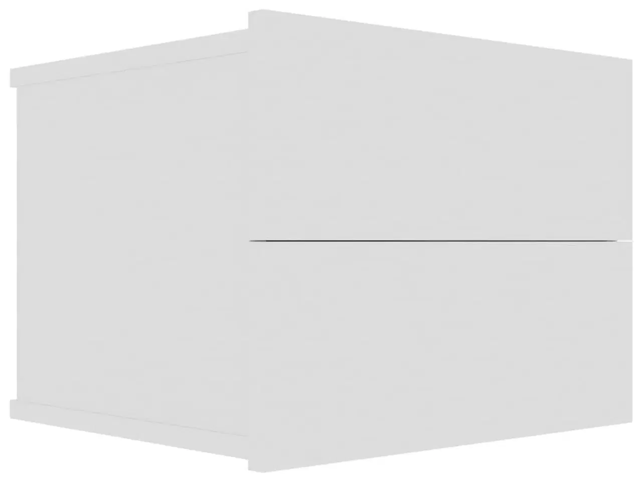 Billede 4 - Sengeskabe 2 stk. 40x30x30 cm spånplade hvid