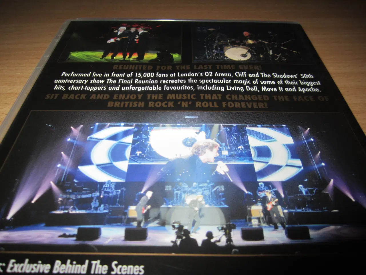 Billede 2 - CLIFF AND THE SHADOWS. Dvd.