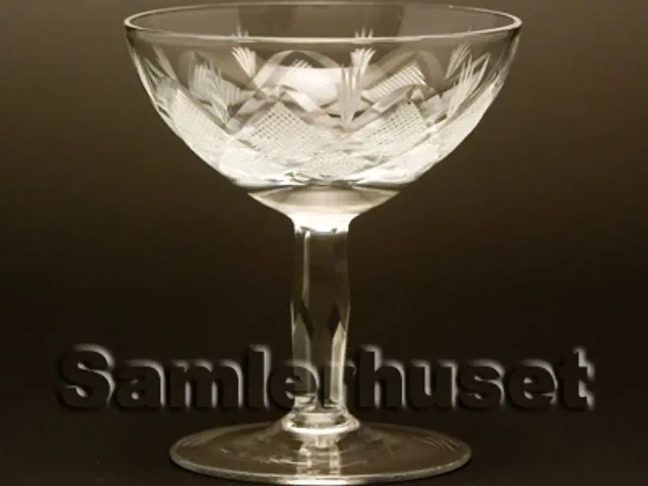Billede 1 - Wien Antik Likørglas. H:82 mm.